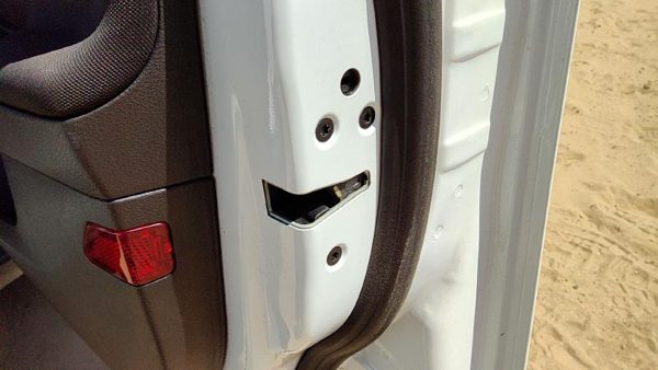 2012-2018 Ford Focus Passenger Right Front Door Latch With Rods/Cables Oem — photo 3
