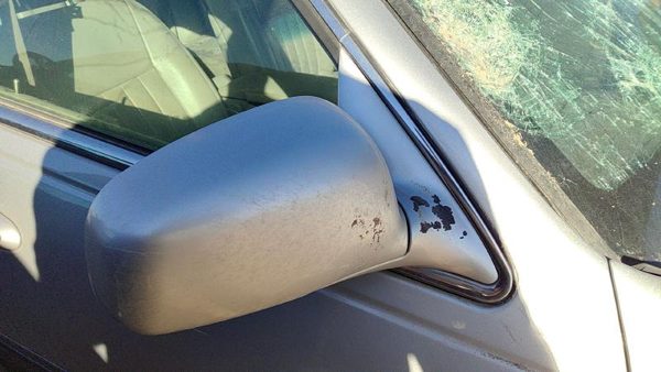 2003-2004 Lincoln Town Car Passenger Right Power Side Mirror Door Mounted Silver — photo 2