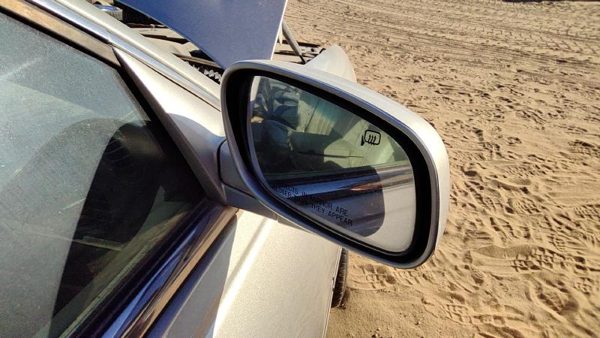 2003-2004 Lincoln Town Car Passenger Right Power Side Mirror Door Mounted Silver — photo 5