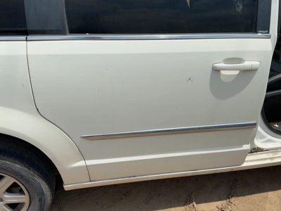 2012 Dodge Grand Caravan Rear Door RH White PW1