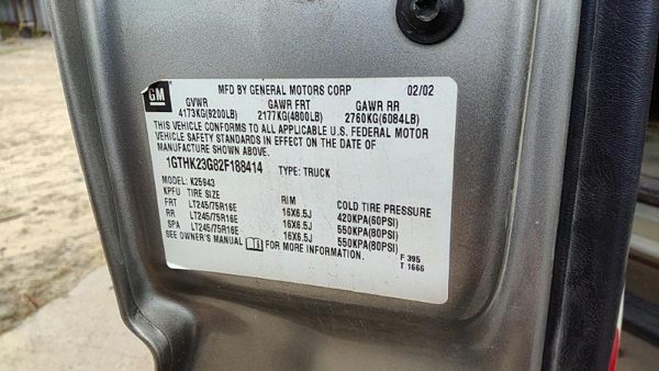 2001-2007 Sierra 2500 Hd Passenger Right Rear Brake Backing Plate Assembly Oem — photo 6