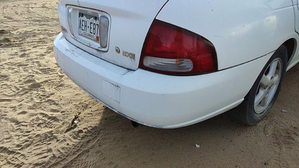 2000-2003 Nissan Sentra Rear Bumper Cover Assembly Oem Back White Qm1 H50225m025 — photo 5