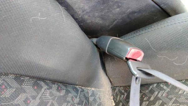 04-08 Grand Prix Driver Left Front Seat Belt Buckle Receiver Oem Pewter 69B — photo 4