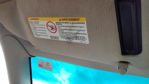 2000-2002 Cadillac Eldorado Driver Left Sun Visor Oem Shale 155 12480597 — photo 3
