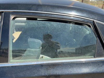 2014 Nissan Sentra Rear Door Glass/window LH