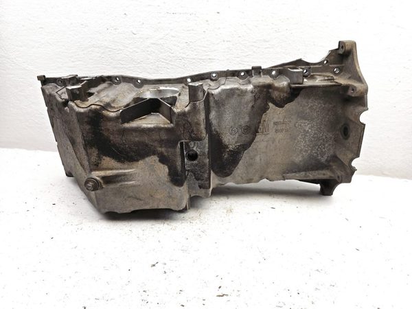2003-2009 Gmc Envoy Engine Oil Pan With Good Drain Plug Oem 4.2L 12584321 — photo 9