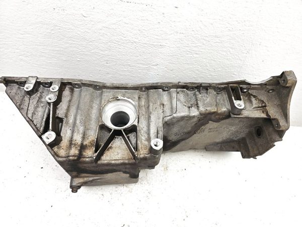 2003-2009 Gmc Envoy Engine Oil Pan With Good Drain Plug Oem 4.2L 12584321 — photo 13