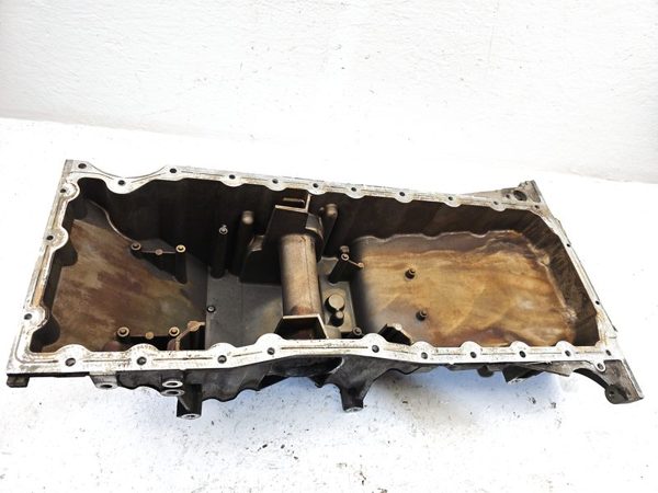 2003-2009 Gmc Envoy Engine Oil Pan With Good Drain Plug Oem 4.2L 12584321 — photo 14
