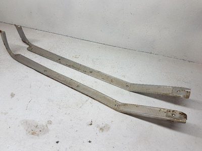 1972 Ford Pickup F250 Floor Sill Trim Pair Set Step Molding Tread Door Opening