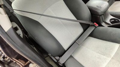 2011 Passenger Right Front Seat Belt Retractor OEM Shoulder Black Afb