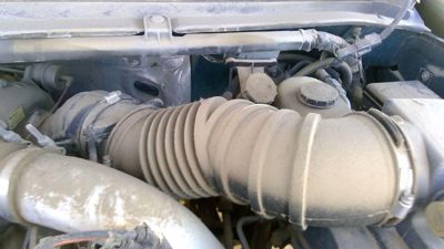 99 F250 Super Duty Air Intake Tube Resonator Pipe Elbow Rubber Hose Snorkel 7.3L