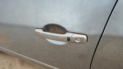 2007-2013 Nissan Altima Driver Left Front Outside Door Handle Oem Gray W40