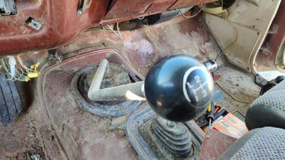 73-88 Chevy K30 Floor Shifter Lever Assembly Oem Shift Unit Manual Transmission