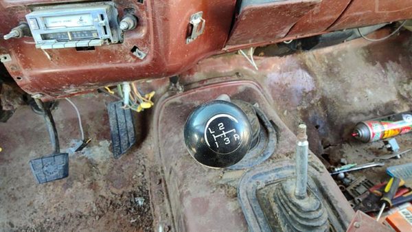 73-88 Chevy K30 Floor Shifter Lever Assembly Oem Shift Unit Manual Transmission — photo 2