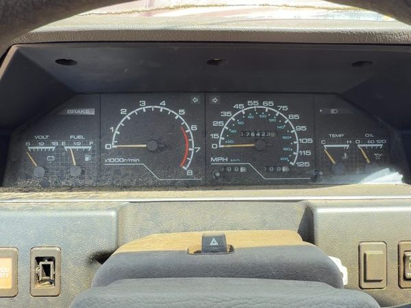 1985-1987 Nissan Maxima Speedometer Cluster Instrument Gauges Panel Oem Dash — photo 3