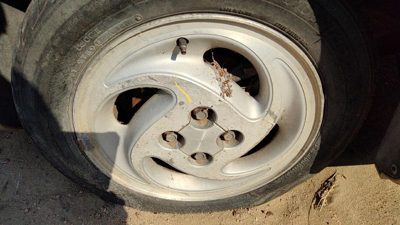 1992-1996 Saturn Sc2 Coupe 15' Aluminum Wheel Oem Factory 4 Slot Rim #1 21010393