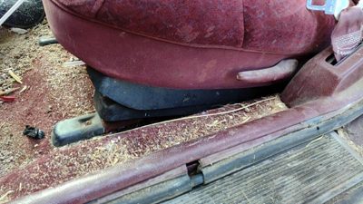 1998 Buick LeSabre Seat Track 51B Bordeaux Red