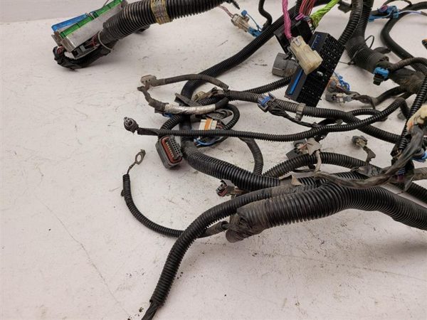 2003 Yukon Wire Harness (engine) 6.0L Ls Engine Wiring Unit OEM Trans Cut — photo 2