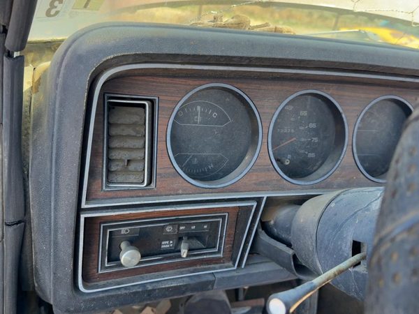 1981-1983 Dodge D150 Trim Bezel Around Radio Surround Dash Panel Oem 04216669 — photo 3