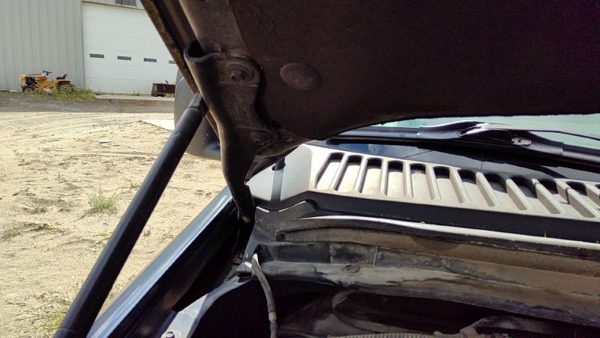 2003 Ford F350 Sd Pickup Hood Hinge RH Powerstroke Blue — photo 2