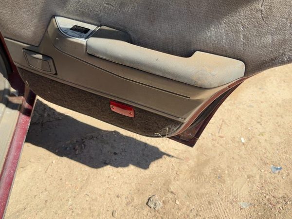 85-88 Nissan Maxima Passenger Right Rear Door Trim Panel With Switches Back Gray — photo 8