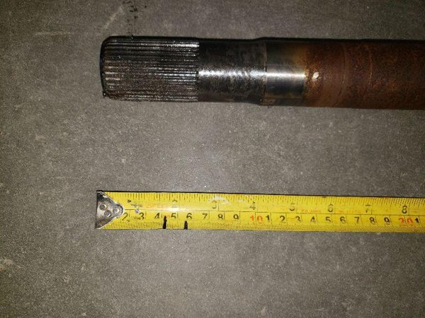2014 RH 2014 F450 Super Duty Passenger Right Front Axle Shaft Dana 60 — photo 2