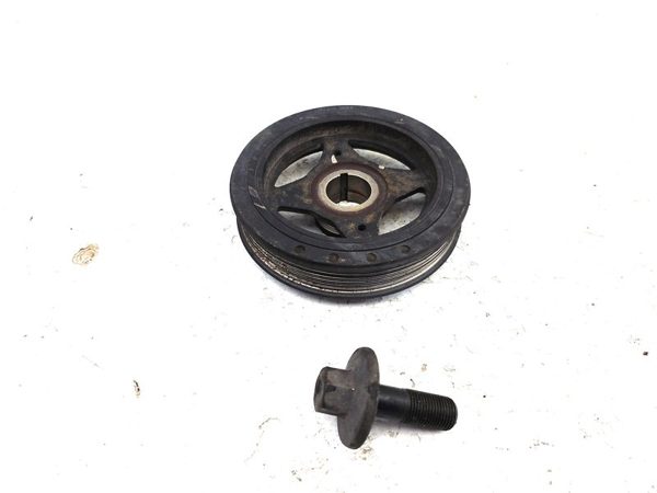 2007-2012 Nissan Versa Harmonic Balancer Crankshaft Pulley With Bolt Oem 1.8L — photo 2
