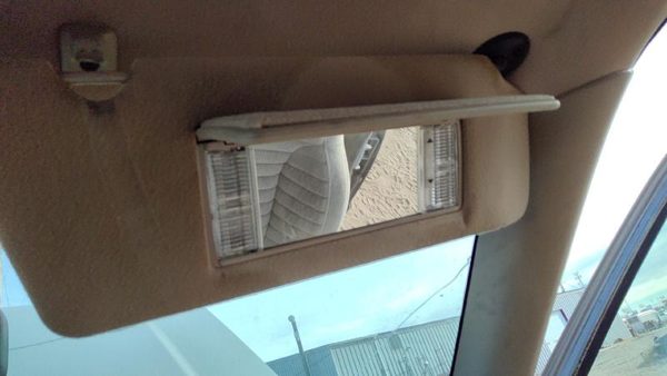 1993-1995 Jeep Grand Cherokee Passenger Right Sun Visor Oem Gray — photo 6