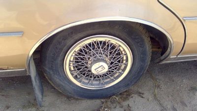 1980-1985 Olds 88 Passenger Right Rear Wheel Flare Moulding Oem Chrome Trim