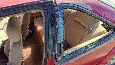 1993 Pontiac Grand Prix Quarter Panel Moulding LH Red
