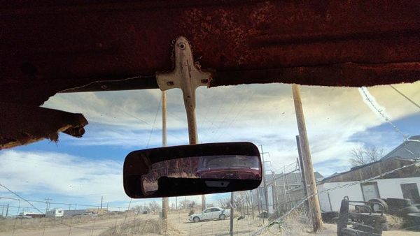 1953-1954 Chevy Bel Air 150 Sedan Inside Rear View Mirror Oem Windshield Mounted — photo 3