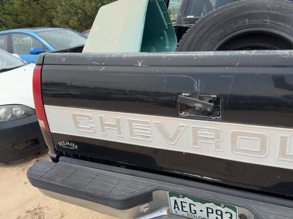 1997 Chevy Pickup 1500 Trunk/decklid/hatch/tailgate Black — photo 3