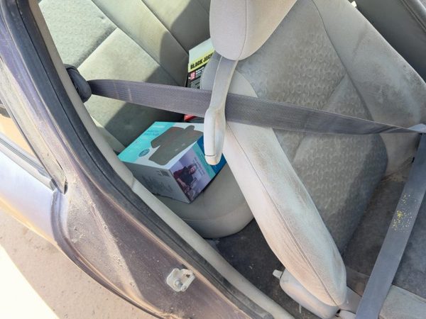 05-07 Cobalt Passenger Right Front Seat Belt Retractor Oem Shoulder Gray 14B — photo 4