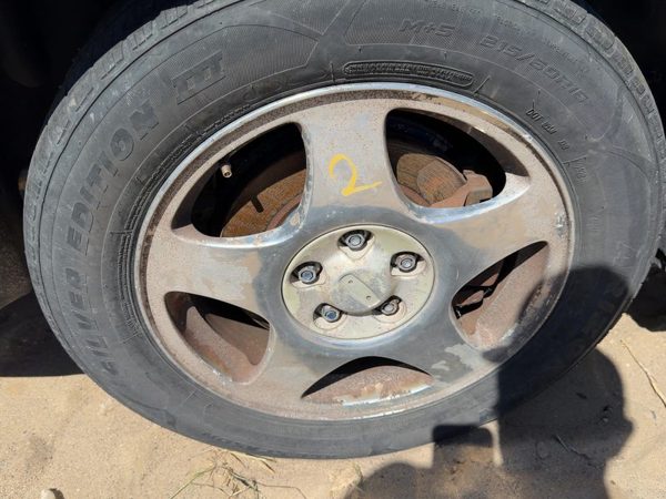 2001-2003 Lincoln LS 16 Inch Wheel OEM Factory 5 Spoke Rim #2 XW4Z1007HA — photo 1
