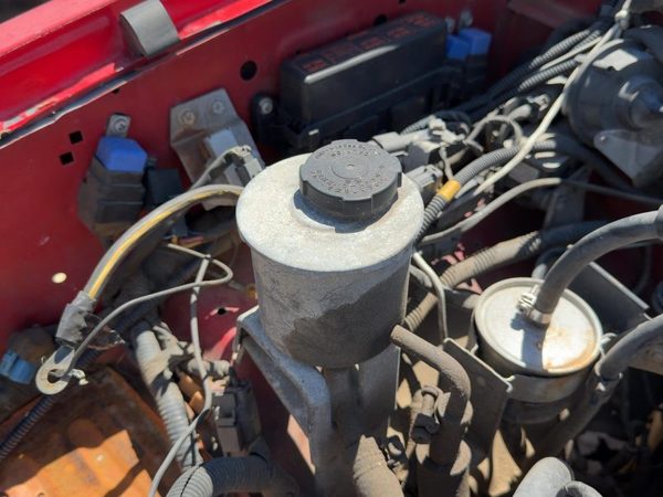 1993-1995 Nissan Pathfinder Power Steering Fluid Remote Reservoir Tank Oem 3.0L — photo 2