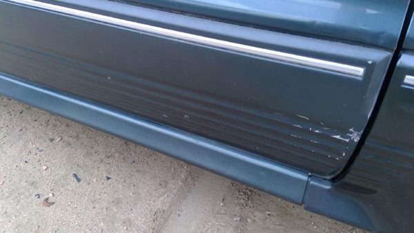 89-92 Mitsubishi Galant Vr-4 Passenger Right Front Moulding From Door Trim Green — photo 9