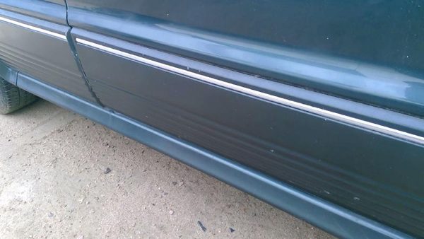 89-92 Mitsubishi Galant Vr-4 Passenger Right Front Moulding From Door Trim Green — photo 10
