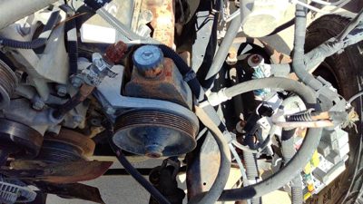 1992-2003 Dodge Ram 1500 Mount Bracket Set For Power Steering Pump Oem 3.9l