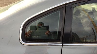 2001-2005 Vw Passat Passenger Right Rear Quarter Glass Back Side Window Oem