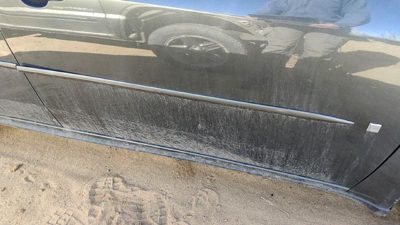 05-10 G6 Passenger Right Front Moulding From Door Trim Strip Sedan Granite 59U