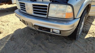 1998-2001 Olds Bravada Front Bumper Cover Assembly Oem Pewter 11U 15184396