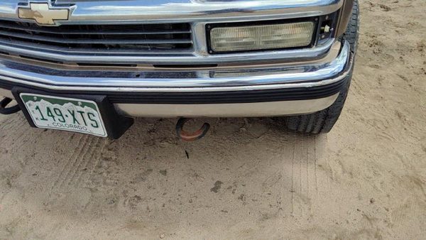 1988-2000 Silverado 2500 Front Bumper Assembly With Brackets Oem 15574111 — photo 7