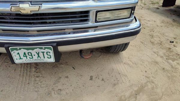 1988-2000 Silverado 2500 Front Bumper Assembly With Brackets Oem 15574111 — photo 6