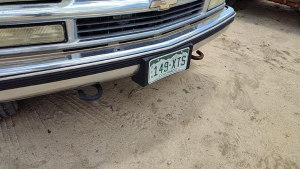 1988-2000 Silverado 2500 Front Bumper Assembly With Brackets Oem 15574111 — photo 5