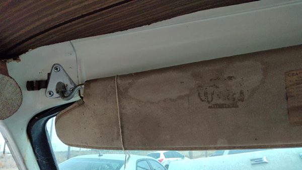 1974 Dodge Van B200 Driver Left Sun Visor Oem — photo 6