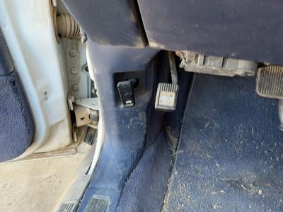 1990-1997 Lincoln Town Car Driver Left Lower Kick Trim Panel Oem Blue Dp