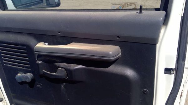 1992-1996 Ford Van E150 Passenger Right Front Inside Door Trim Panel Only Gray — photo 2
