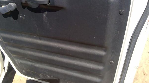 1992-1996 Ford Van E150 Passenger Right Front Inside Door Trim Panel Only Gray — photo 7