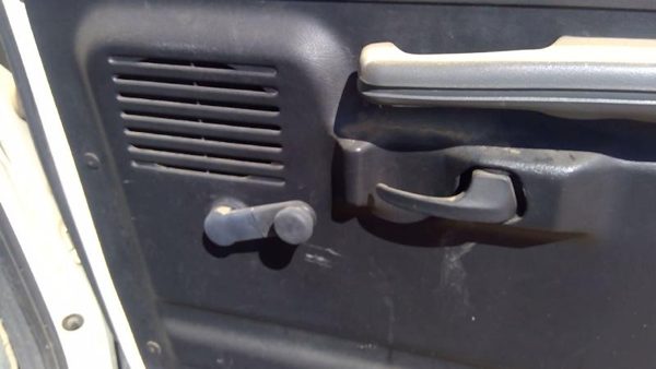 1992-1996 Ford Van E150 Passenger Right Front Inside Door Trim Panel Only Gray — photo 5