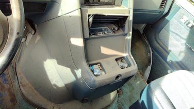 1992-1996 Gmc Van 3500 Complete Dog House Oem Center Console Engine Cover Blue